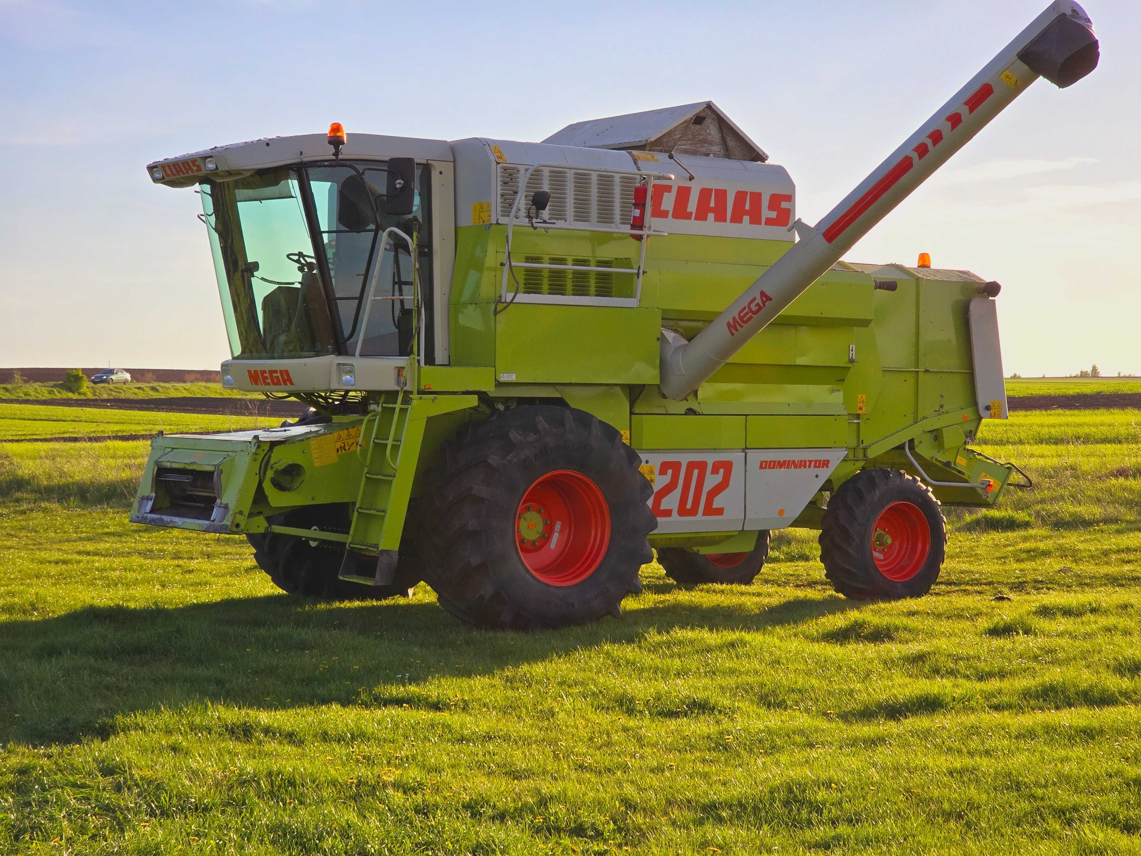 Комбайн claas mega 202