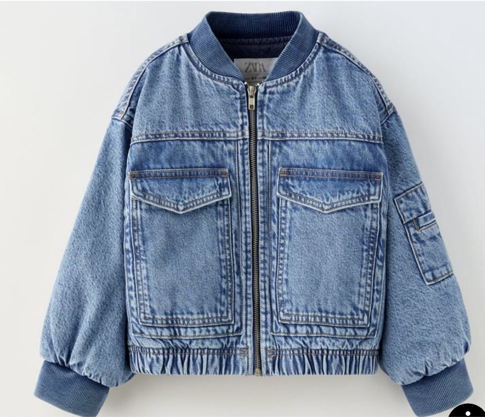 Продам бомбер куртку Zara 8-9 лет