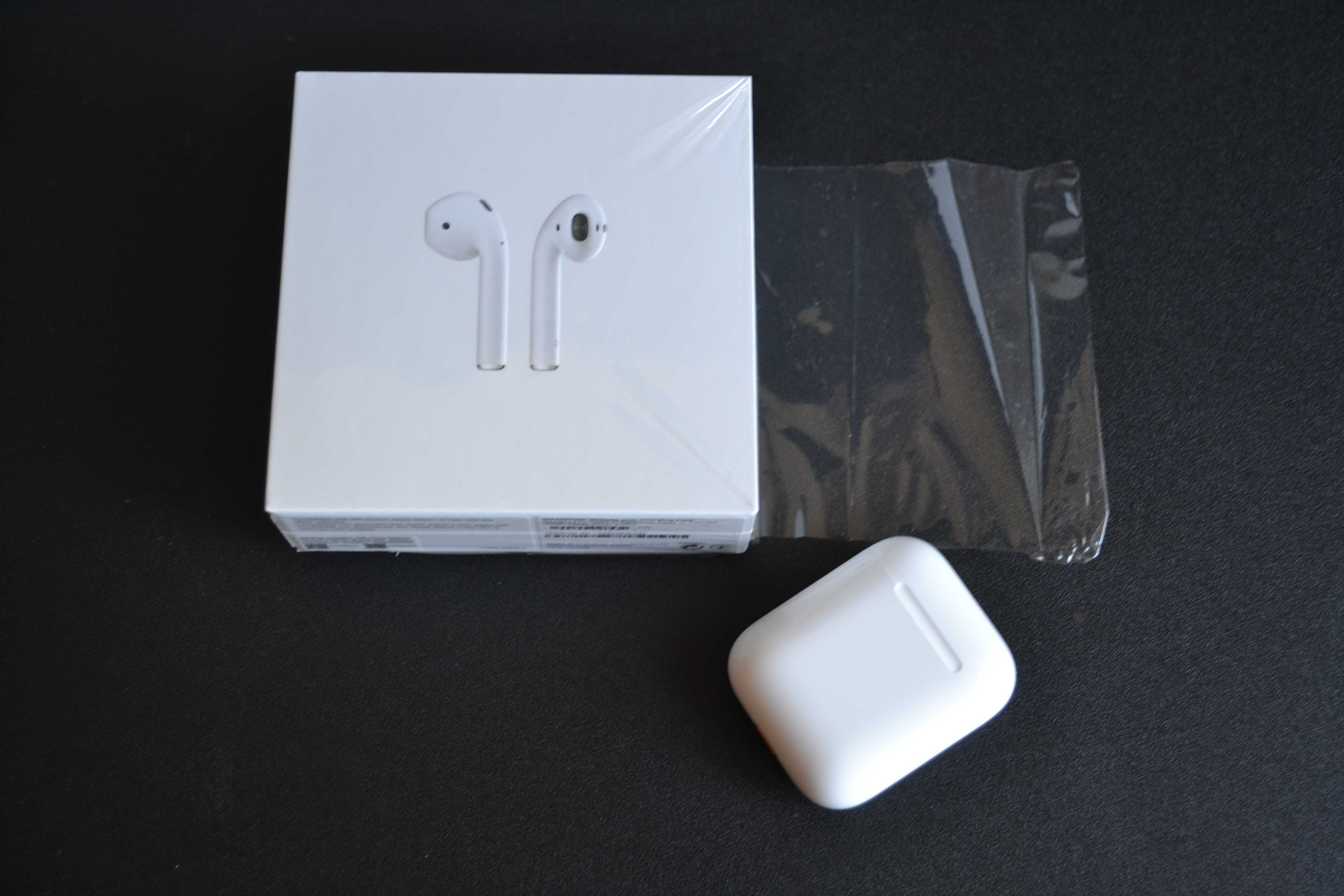 Навушники apple air pods оригінал з коробкою і документами