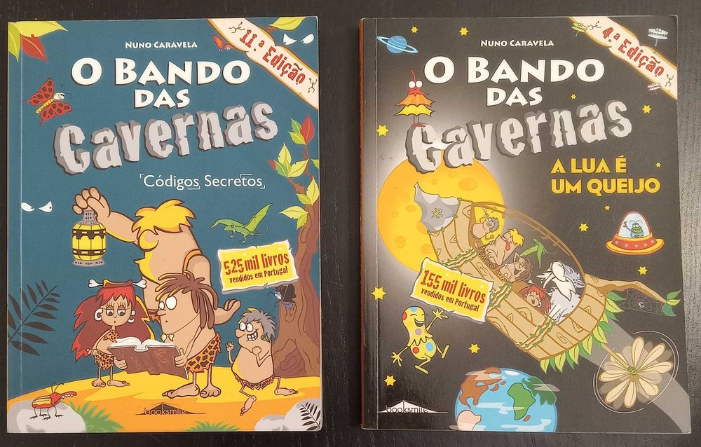 LIVROS - O Bando das Cavernas