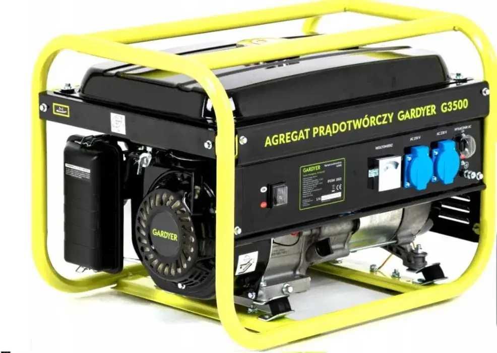 Генератор бензиновий Gardyer 3.1/3.3 кВт, 18 л, ручний старт, 4тактний