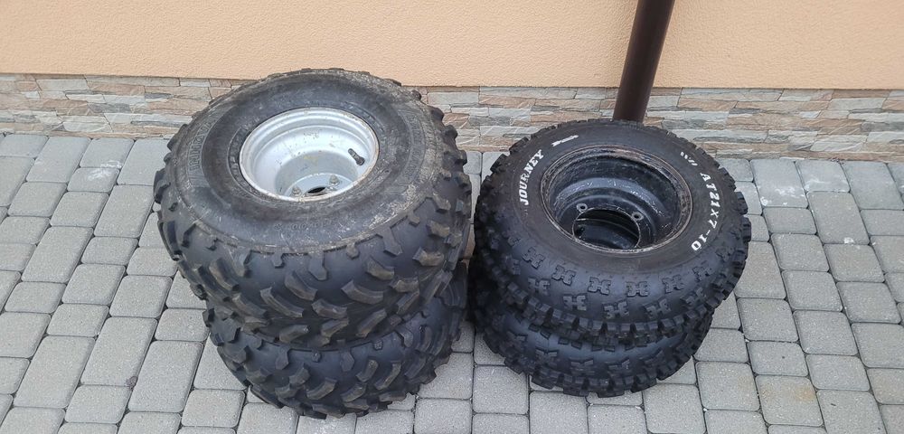 Koła Przód oraz Tył do Quada  SMC Barossa 250.