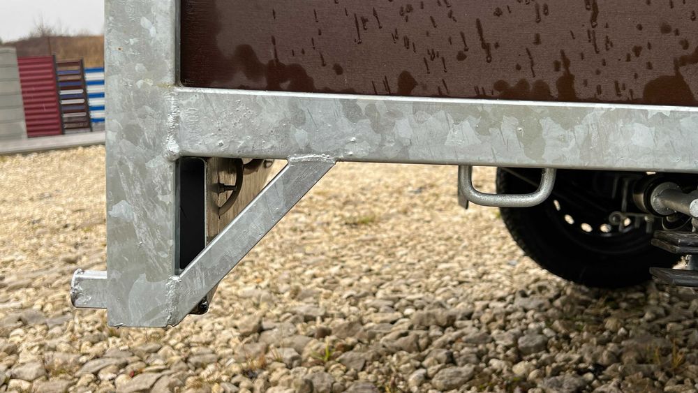 Причіп до легкового авто (Львів)  2 х 1,2 м борт 60см оцинкований