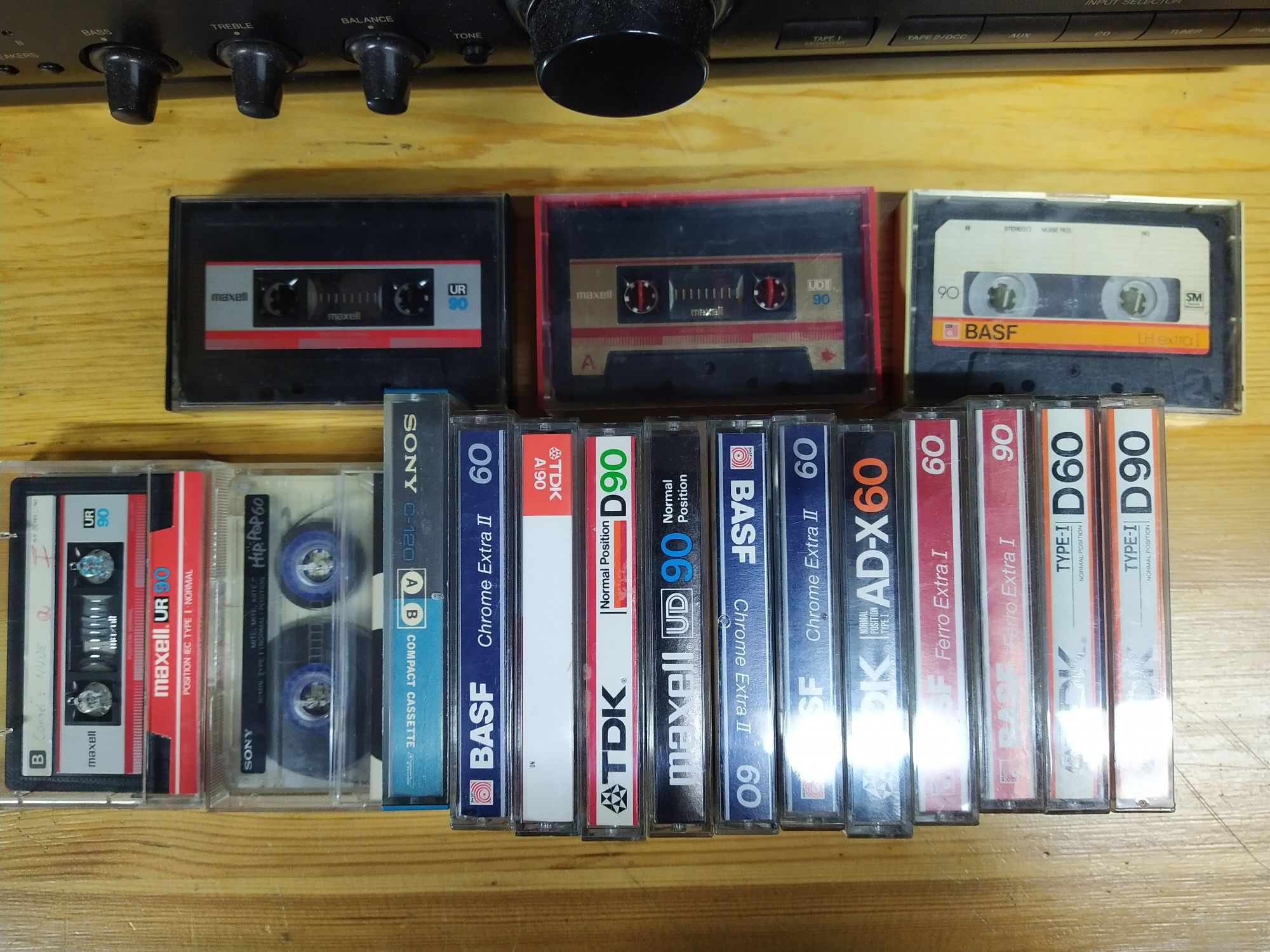Kasety magnetofonowe TDK,MAXELL, BASF