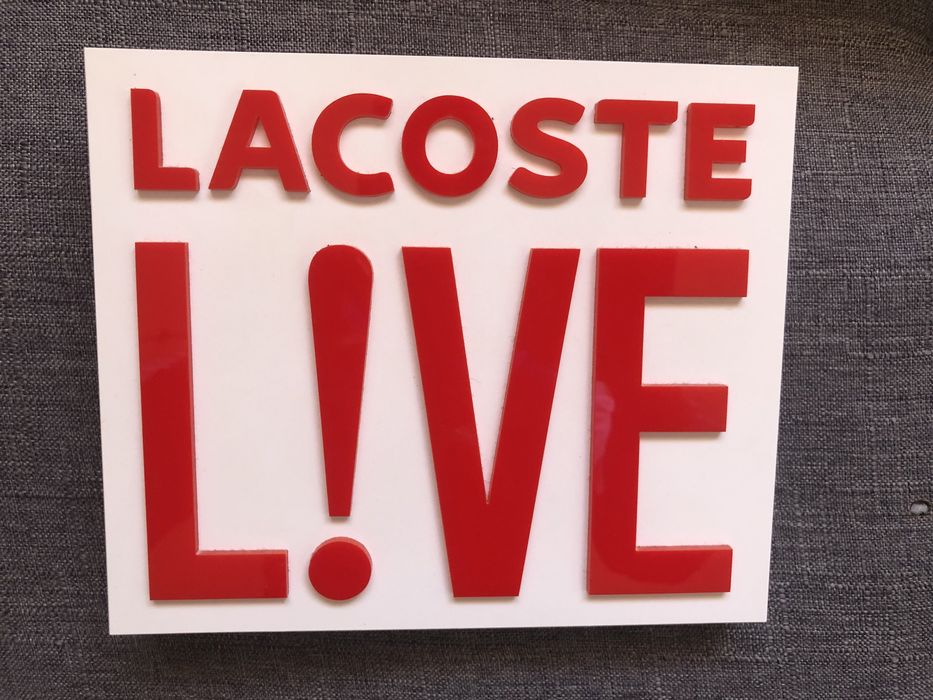 Peça Decorativa Lacoste Live