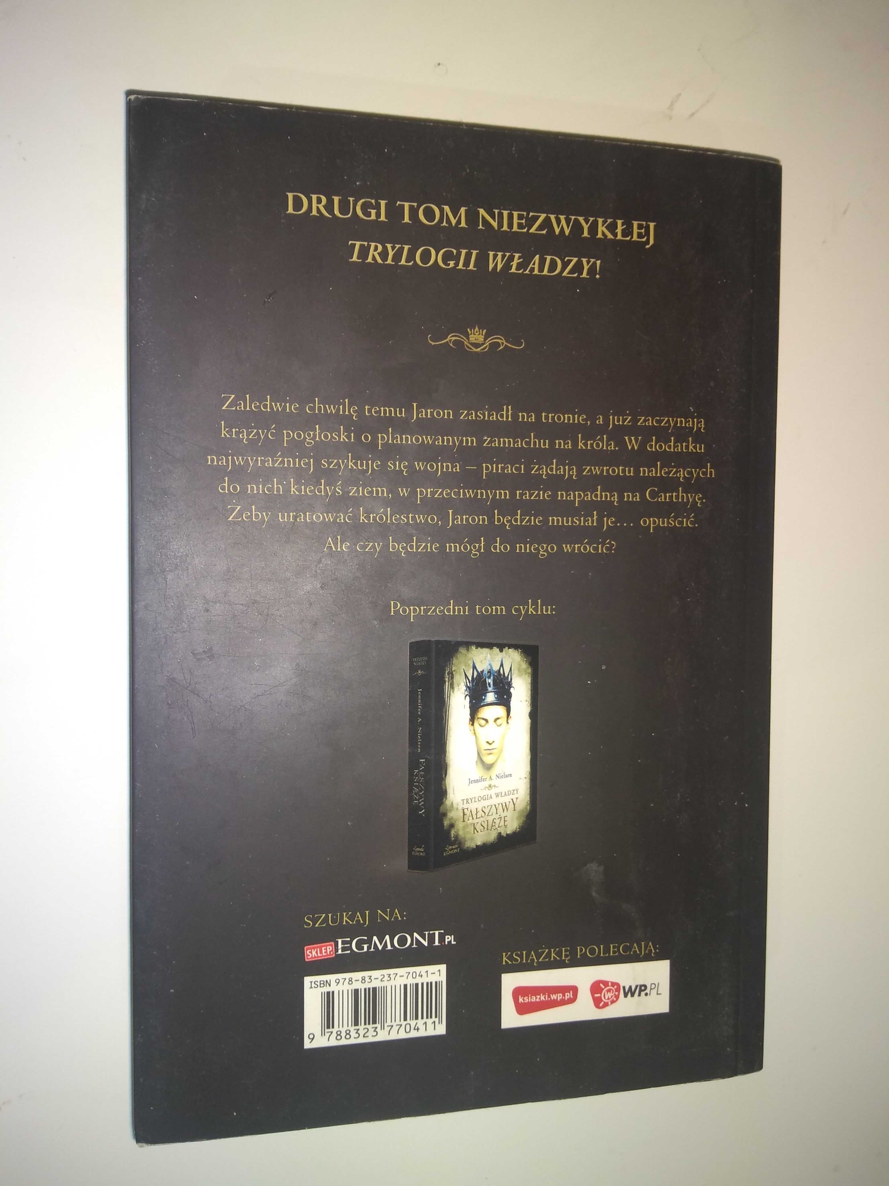 Dobra książka - Król uciekinier Jennifer A. Nielsen (P6)