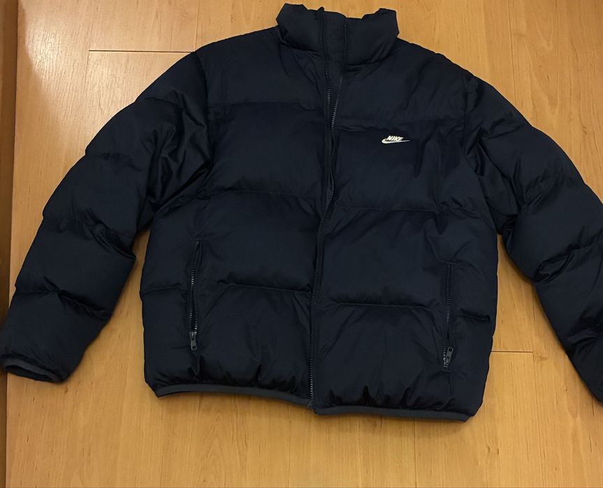 Casaco puffer Nike Azul