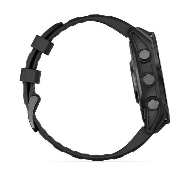 Garmin Fenix 8 47mm AMOLED Slate Gray with Black Silicone Band
