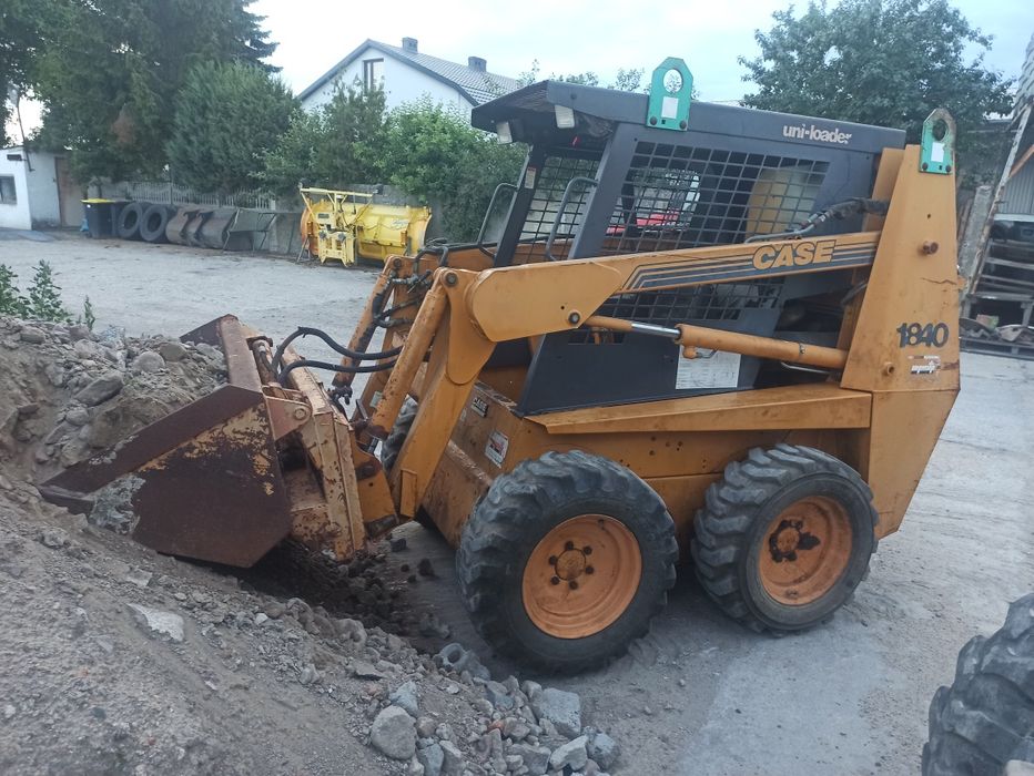 Ładowarka,  case 1840 bobcat, miniładowarka