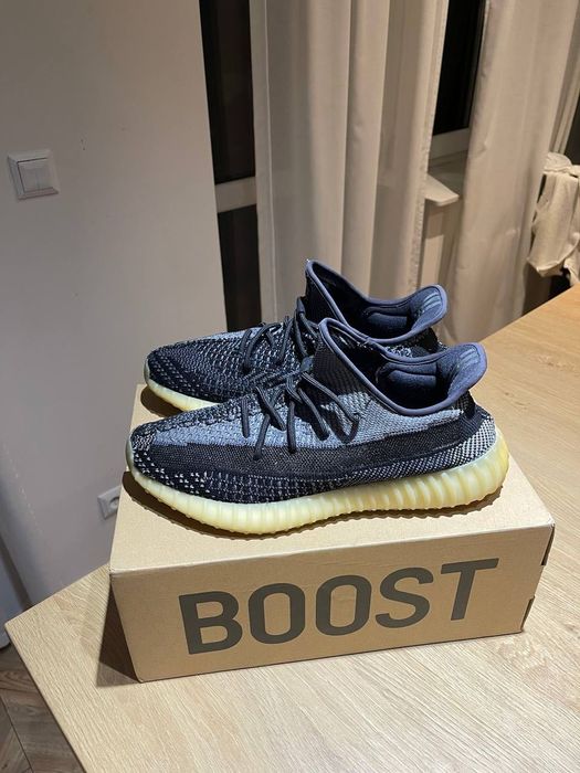 adidas Yeezy boost 350 v2 carbon 45 white black onyx beluga bone 500