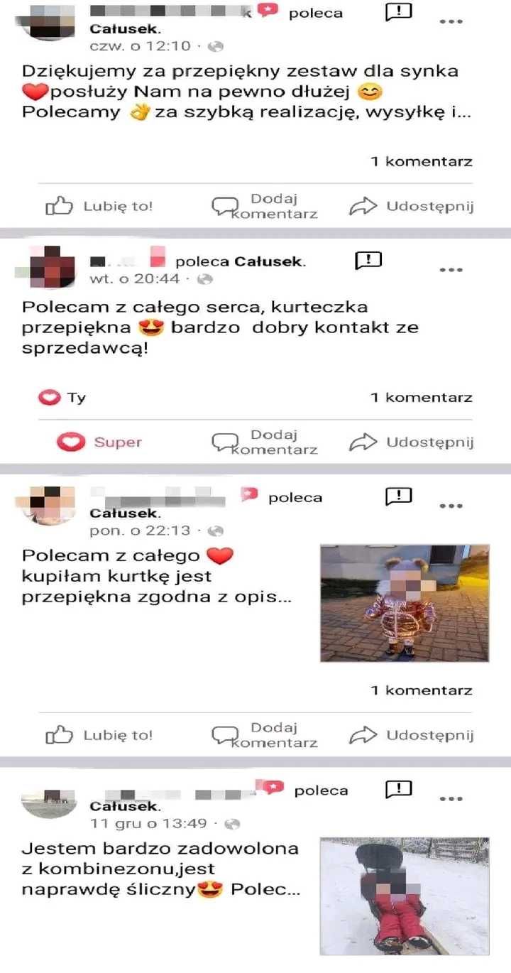 Kurtka jesien ocieplana z kapturem uszy królika beż parka CAŁUSEK