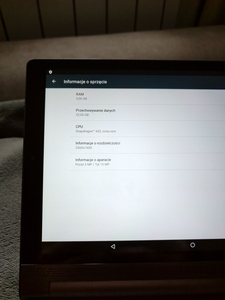 Tablet Lenovo Yoga Tab 3 Plus * LTE * 10 cali * wersja 3/32 GB * WiFi