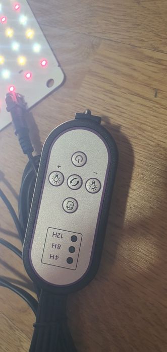 Luz led estufa plantas