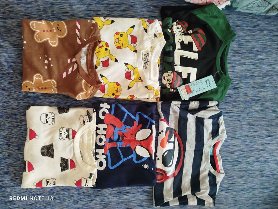 Koszulki chłopięce Świąteczne 104