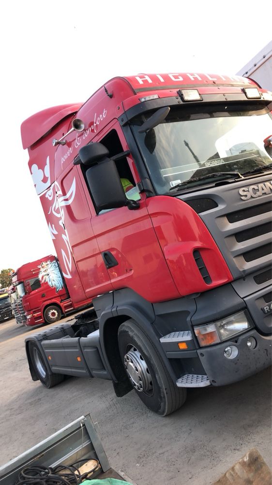 Scania R420 Highline Manual 2005 hydraulika
