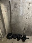 Zestaw sztanga plus obciazenie. Waga zestawu 52,5kg