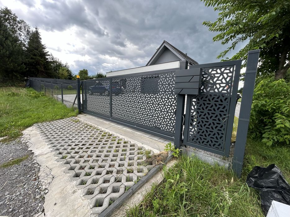 Balustrada barierka brama