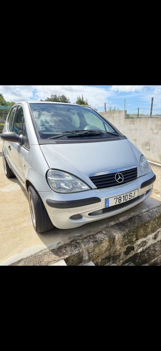 Mercedes classe A cinza prata 2002