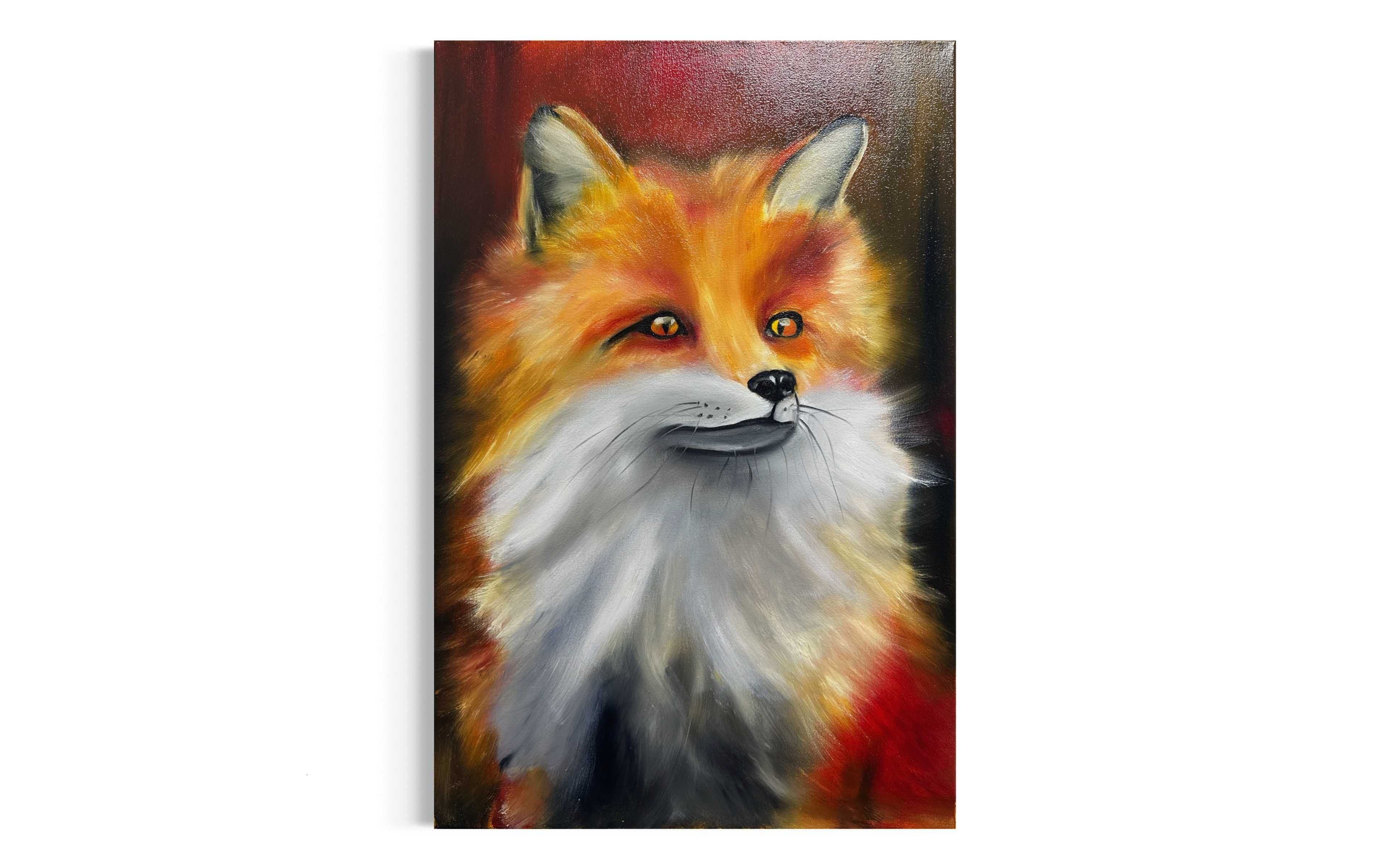 Картина олією Red Fox