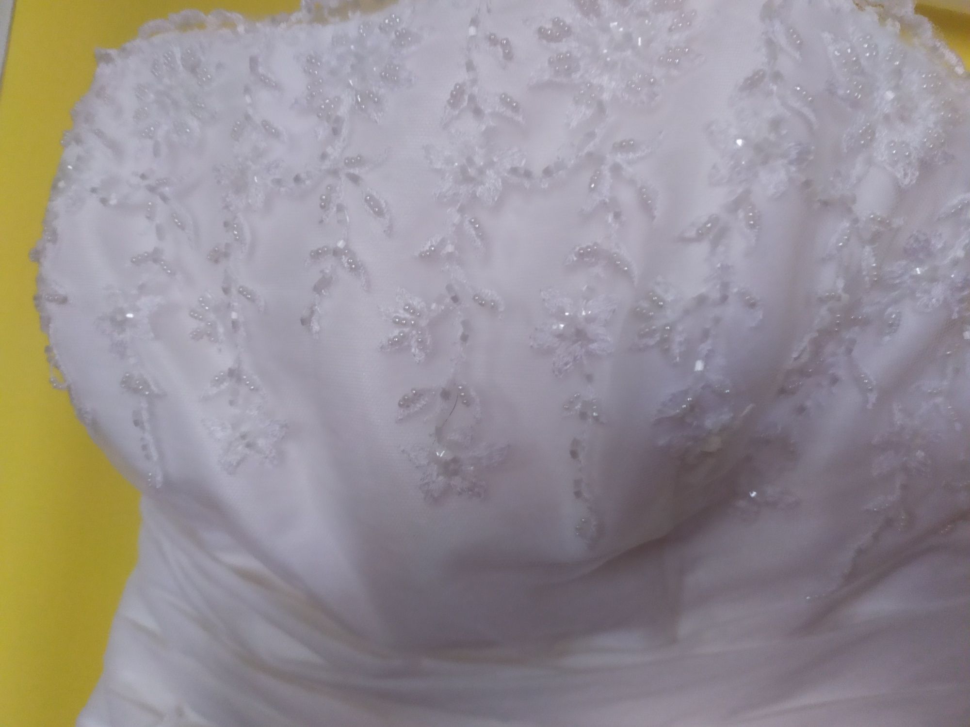 Suknia ślubna biała Agnes Princessa rozmiar XS/34