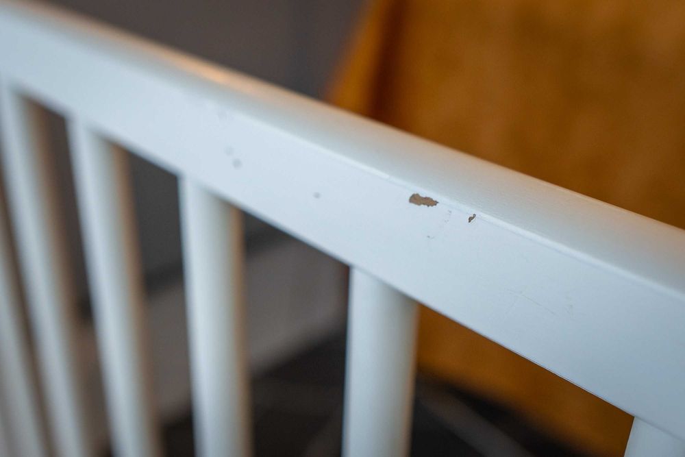 Berço IKEA HENSVIK + Colchão SKÖNAST | 120x60 cm | Leça do Balio