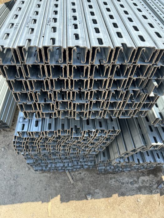 Профіль оцинкований 41*41 для монтажу сонячних панелей 1,5 мм