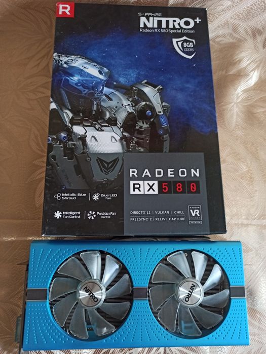 Видеокарта Sapphire RX 580 8GB Nitro+ SE