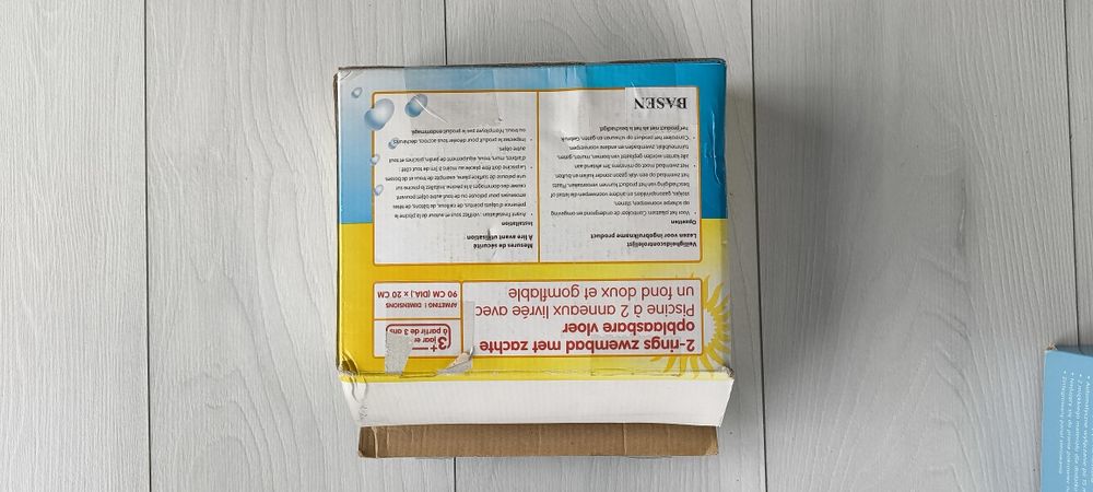 Basen ogrodowy dmucjany