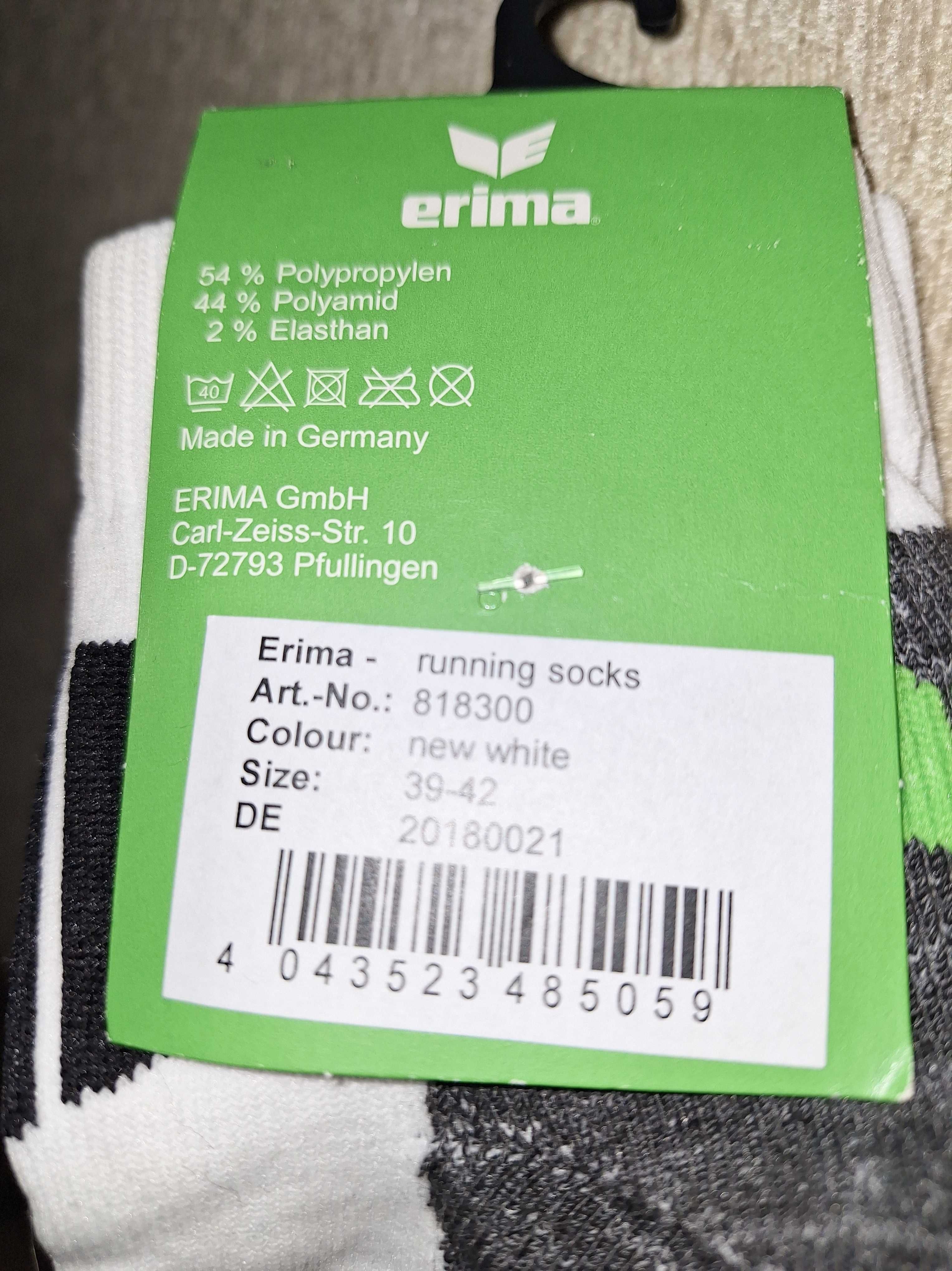 Шкарпетки для бігу Erima 39-42 теплі