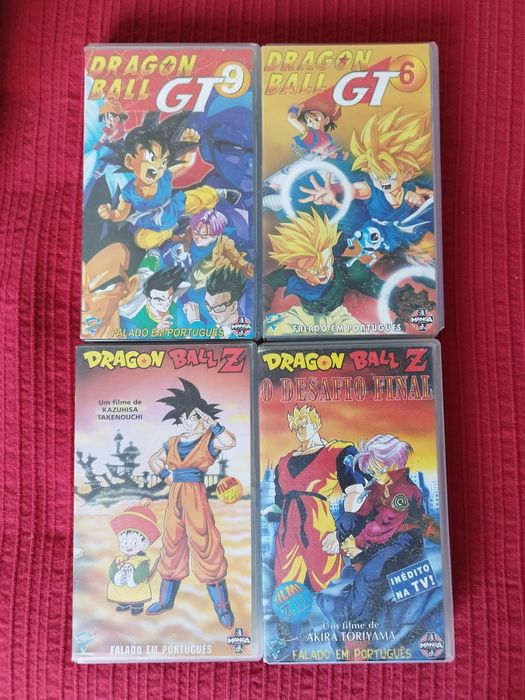Casetes de filmes vhs