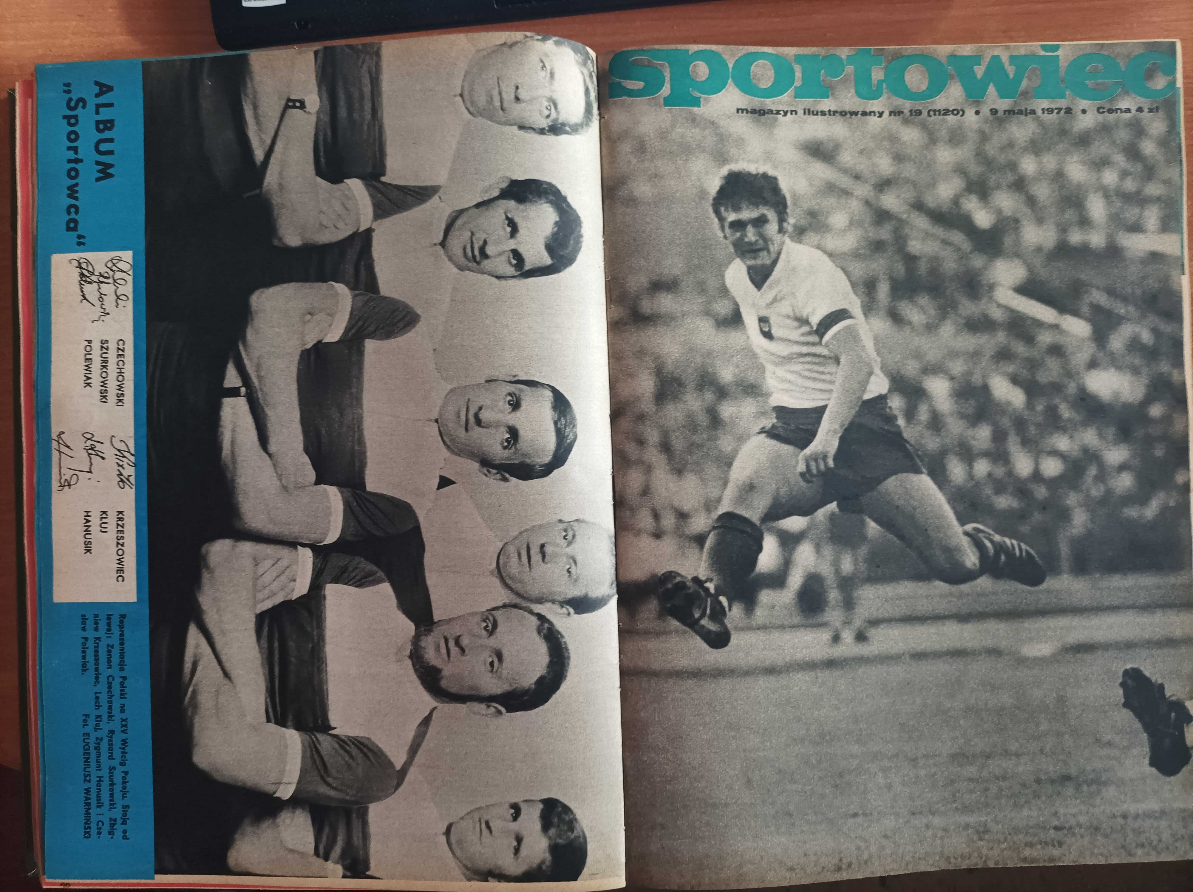 Tygodnik "Sportowiec" - rocznik 1972