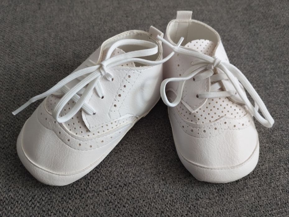 Strój wizytowy elegancki 86 + buty + kocyk + skarpetki na chrzest rocz