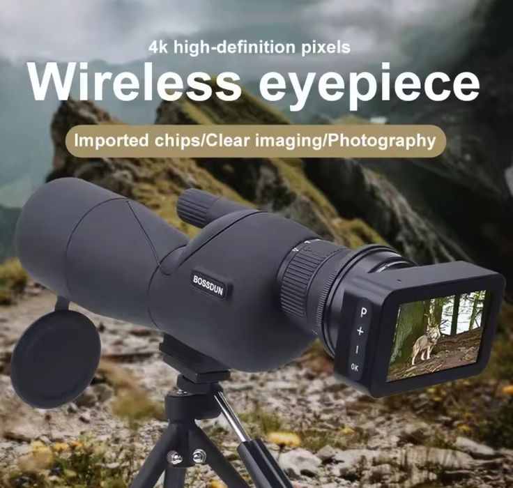 Câmera ocular de telescópio