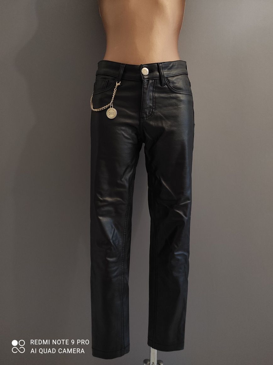 Spodnie skiny rurki Elisabetta Franchi , Celyn -B rozmiar 26/s