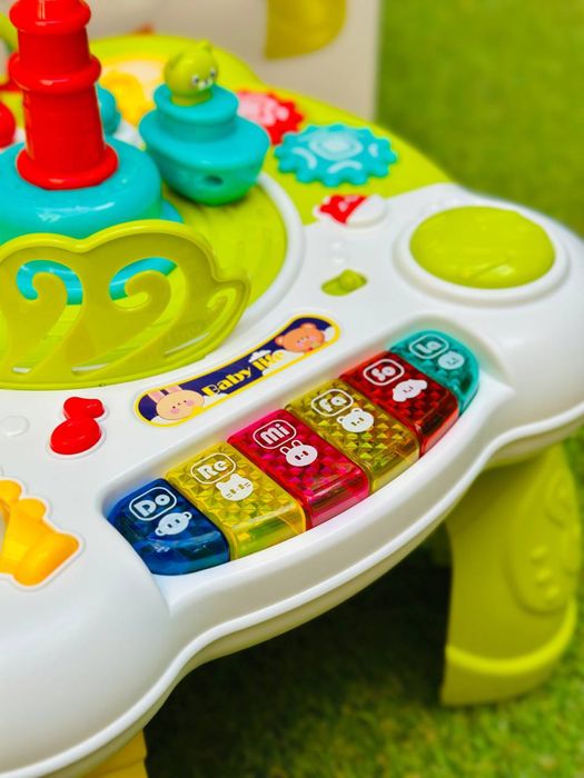 Інтерактивний розвиваючий столик (піаніно, човен, рухомі деталі)