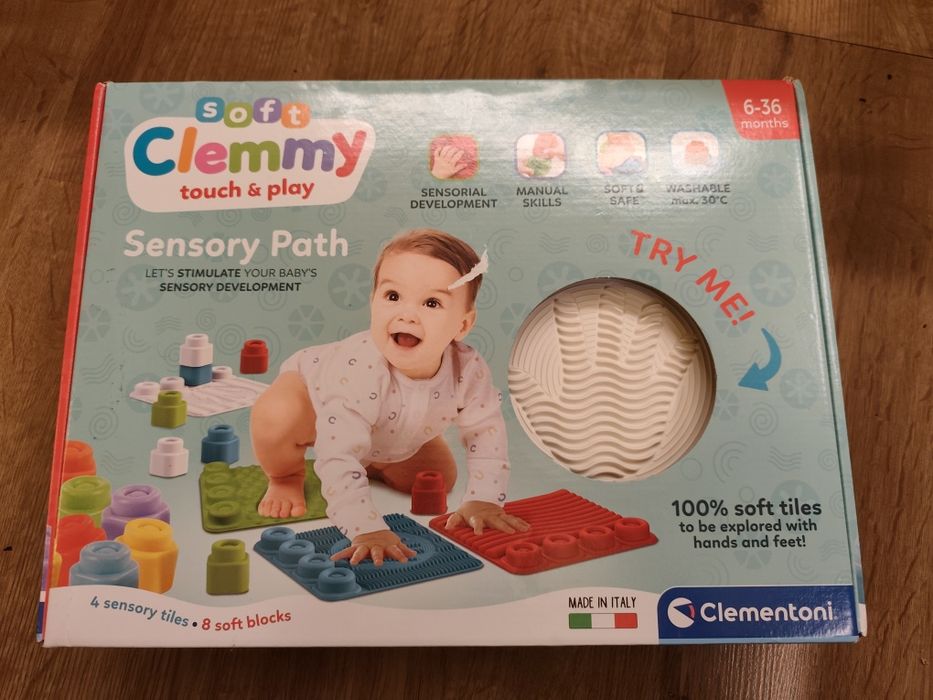 Mata sensoryczna dla dzieci ścieżka puzzle