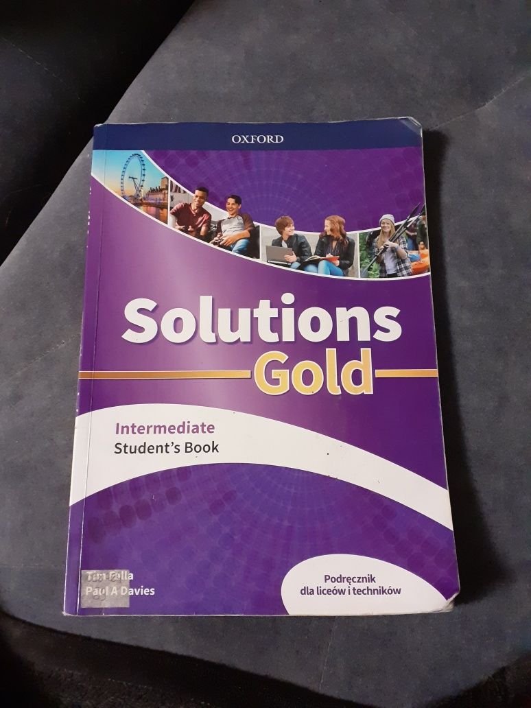 Podręcznik do Angielskiego Liceum/Technikum - Solutions Gold Oxford