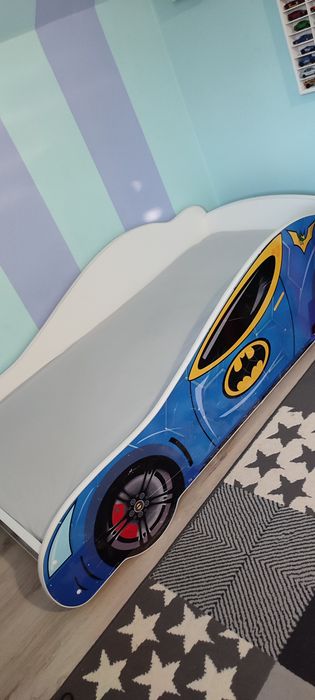 Łóżko samochód Batman 160x80