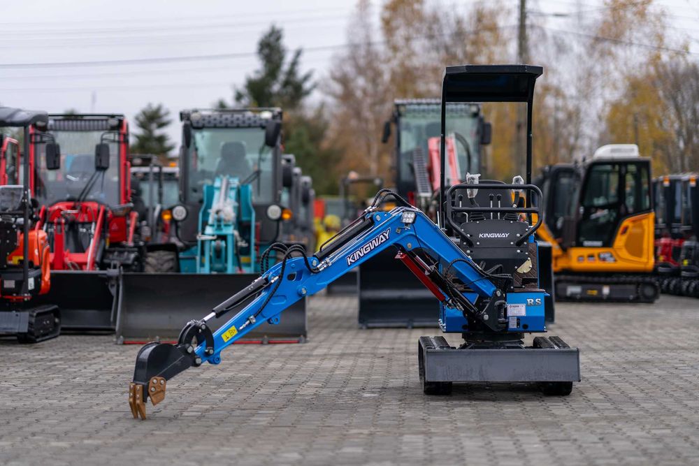 Minikoparka KINGWAY ECO 6 z ramieniem skrętnym