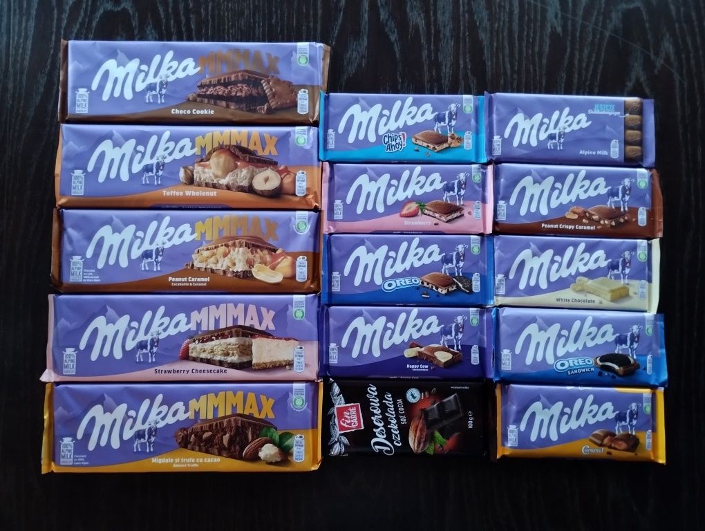 Шоколадки Milka 300г / 100г / Fin Carre  100г / Ціни в описі!