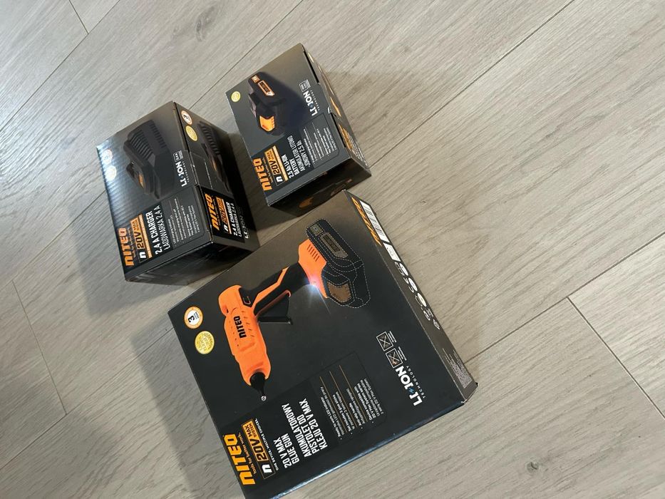 Pistolet do kleju akumulatorowy Niteo Nowy