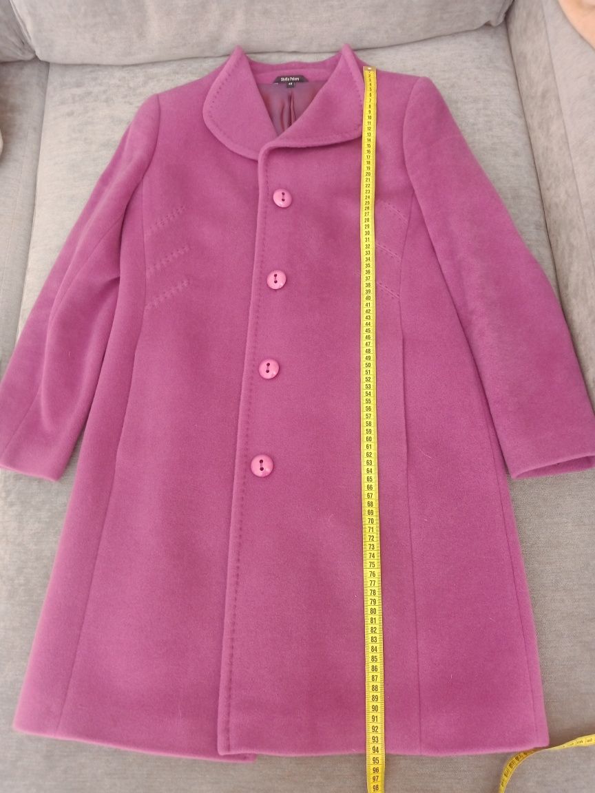 Пальто італія кольору фуксія Stella Polare,розмір 48.