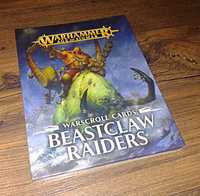 Beastclaw Raiders / Warscroll Cards / WH AoS