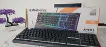Klawiatura gamingowa Steelseries Apex 3 100%