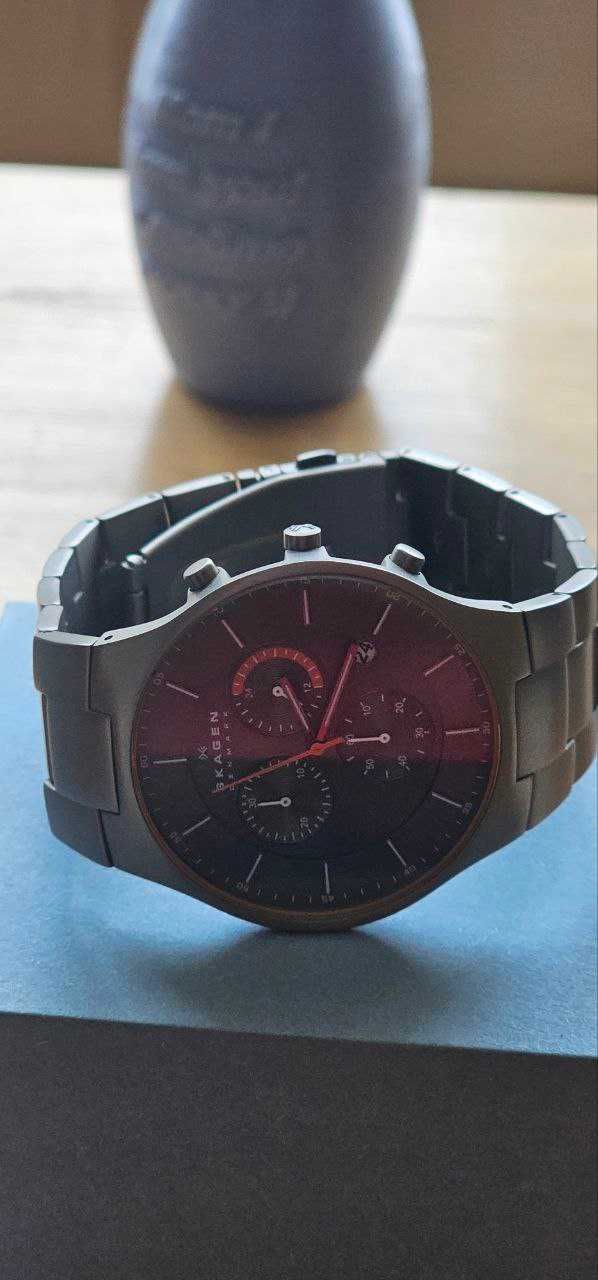 Титановые часы Skagen SKW6076 — идеал, полный комплект