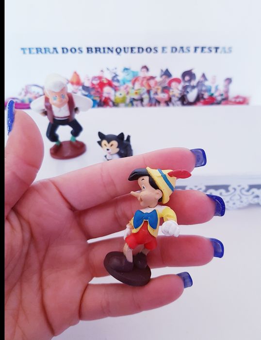 3 figuras Pinóquio (Portes Incluídos)