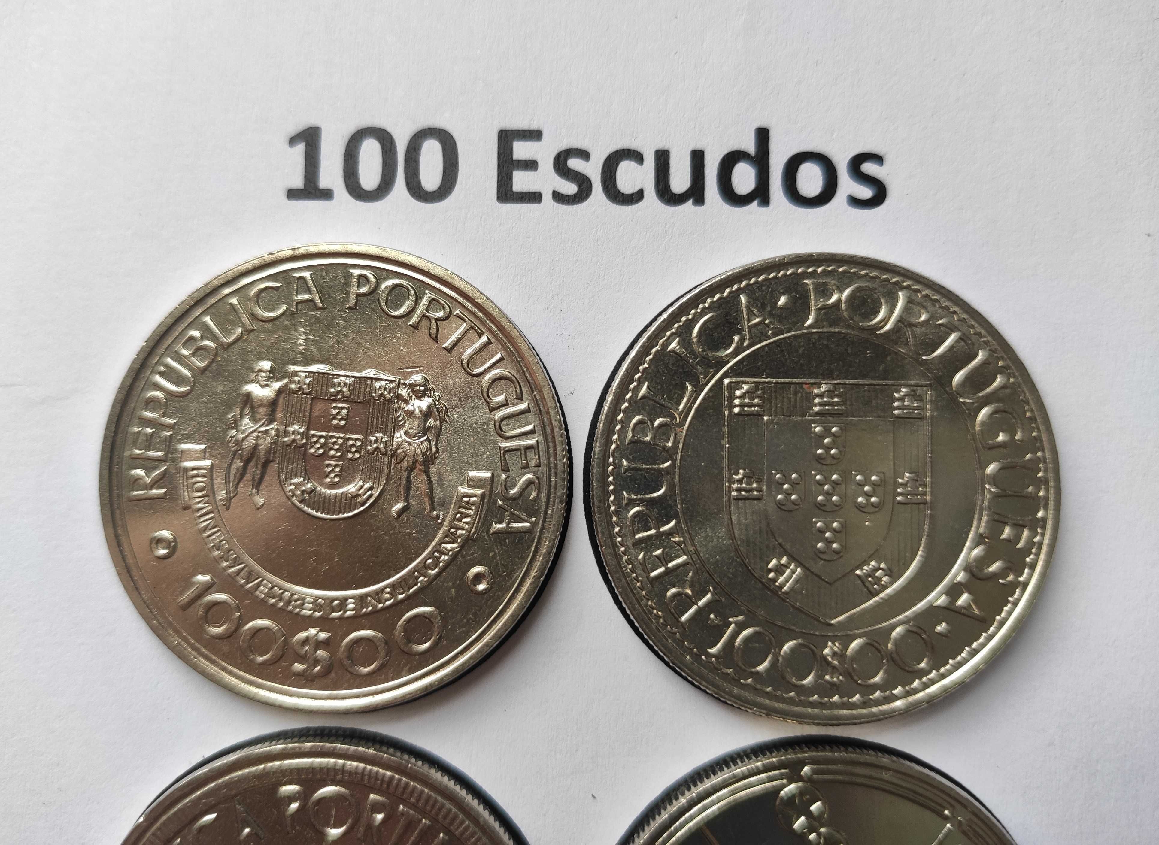 4 moedas de 100 Escudos – Várias (nº3)