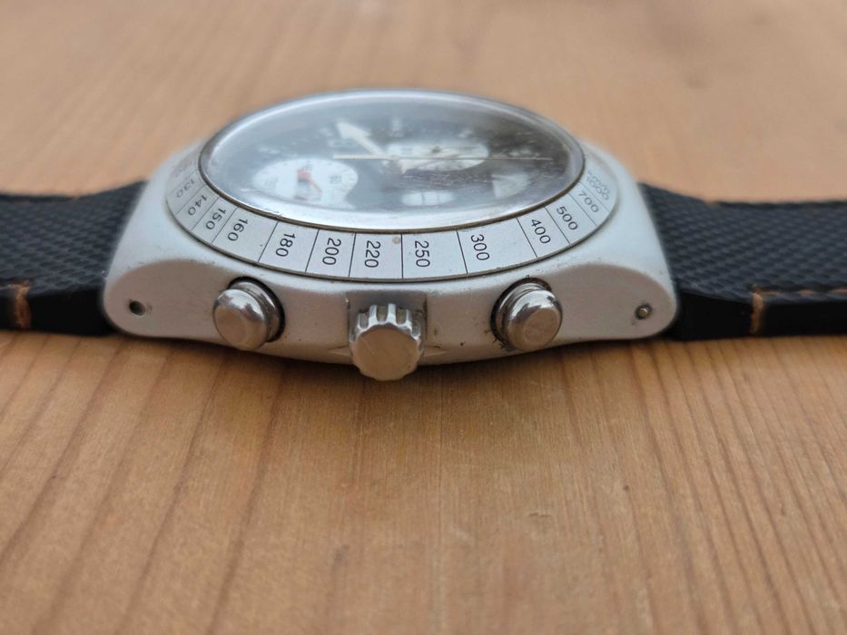 Relógio Swatch Irony Chrono preto