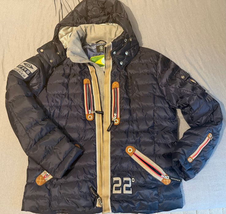 zimowa kurtka Bogner, narciarska lub na co dzień, stan idealny rozm 56