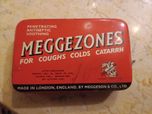 Caixas antigas em metal MEGGEZONES e Hydrotricine